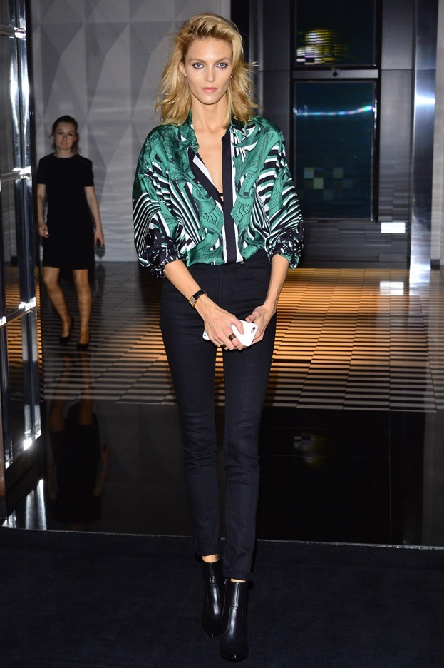 Anja Rubik at Poznan Art and Fashion Forum - The Front Row View