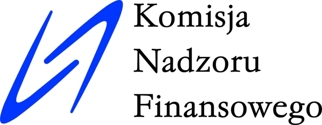 Logo Komisji Nadzoru Finansowego Logo Komisji Nadzoru Finansowego