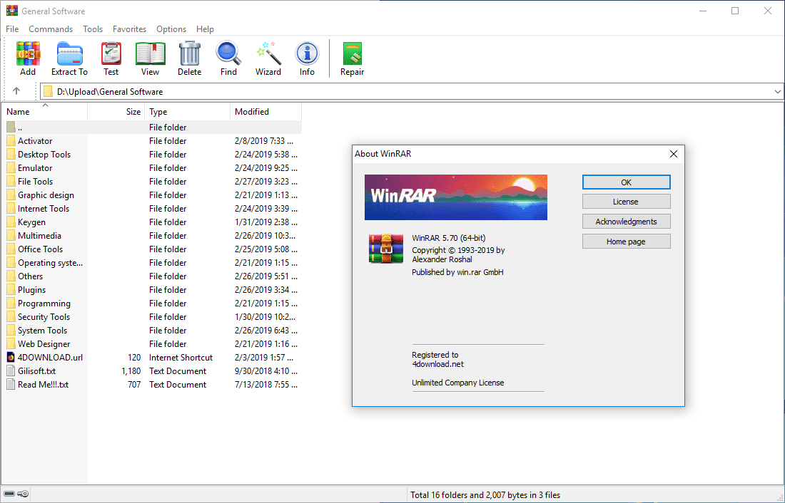 Winrar v5.70 Final Full version
