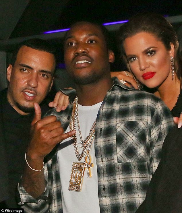2582E3EE00000578 2946122 Khloe Kardashian was seen with her on off boyfriend French Monta m 33 1423497986601 Pics: Back on? Khloe Kardashian steps out with French Montana