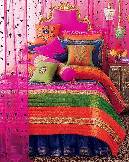 Glamorous Bohemian Bedroom
