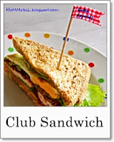 Amerikanische Club Sandwich home made