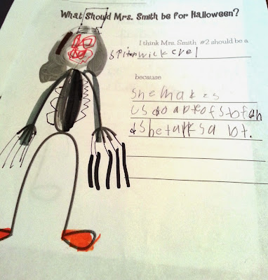 A super fun and FREE art activity for October! Students decorate a picture of their teacher to show "What Should My Teacher be for Halloween" Super easy project that kids love! A super fun and FREE art activity for October! Students decorate a picture of their teacher to show "What Should My Teacher be for Halloween" Super easy project that kids love!