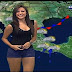 Conheça a garota do tempo que aumenta a temperatura e enlouquece os telespectadores !