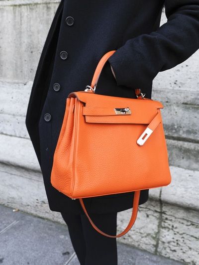 birkin hermes laranja