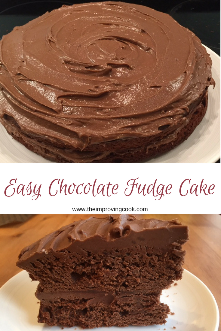 Easy Chocolate Fudge Cake