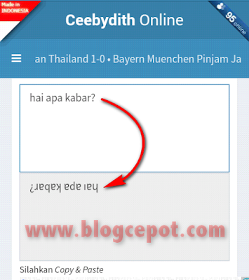 cara membuat tulisan terbalik cara membuat tulisan terbalik