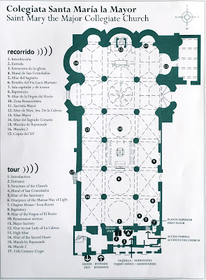 Colegiata Santa María la Mayor layout