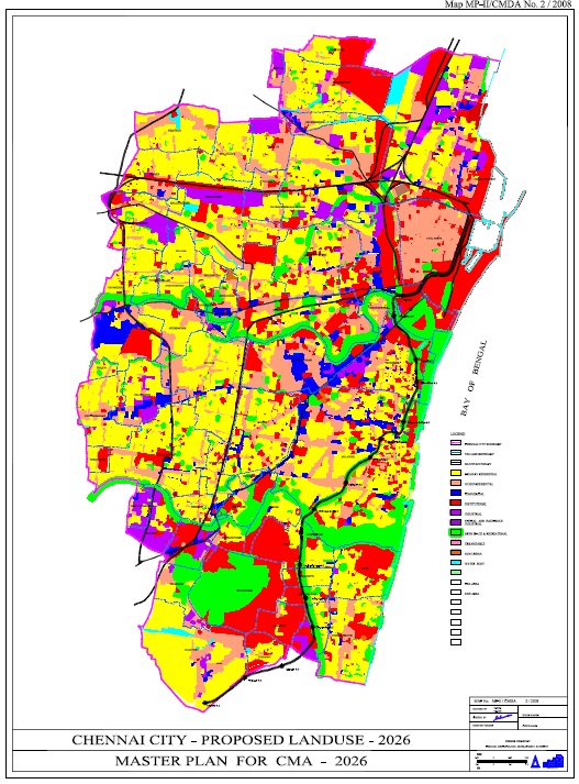 As You WiSH !!!! Chennai Master Plan 2026 Land Use Proposal