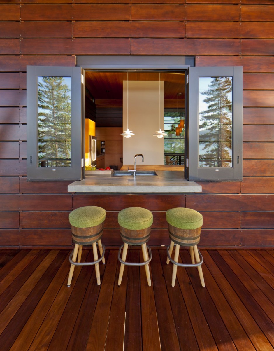 Wooden Kitchen Design Coeur D’Alene Residence
