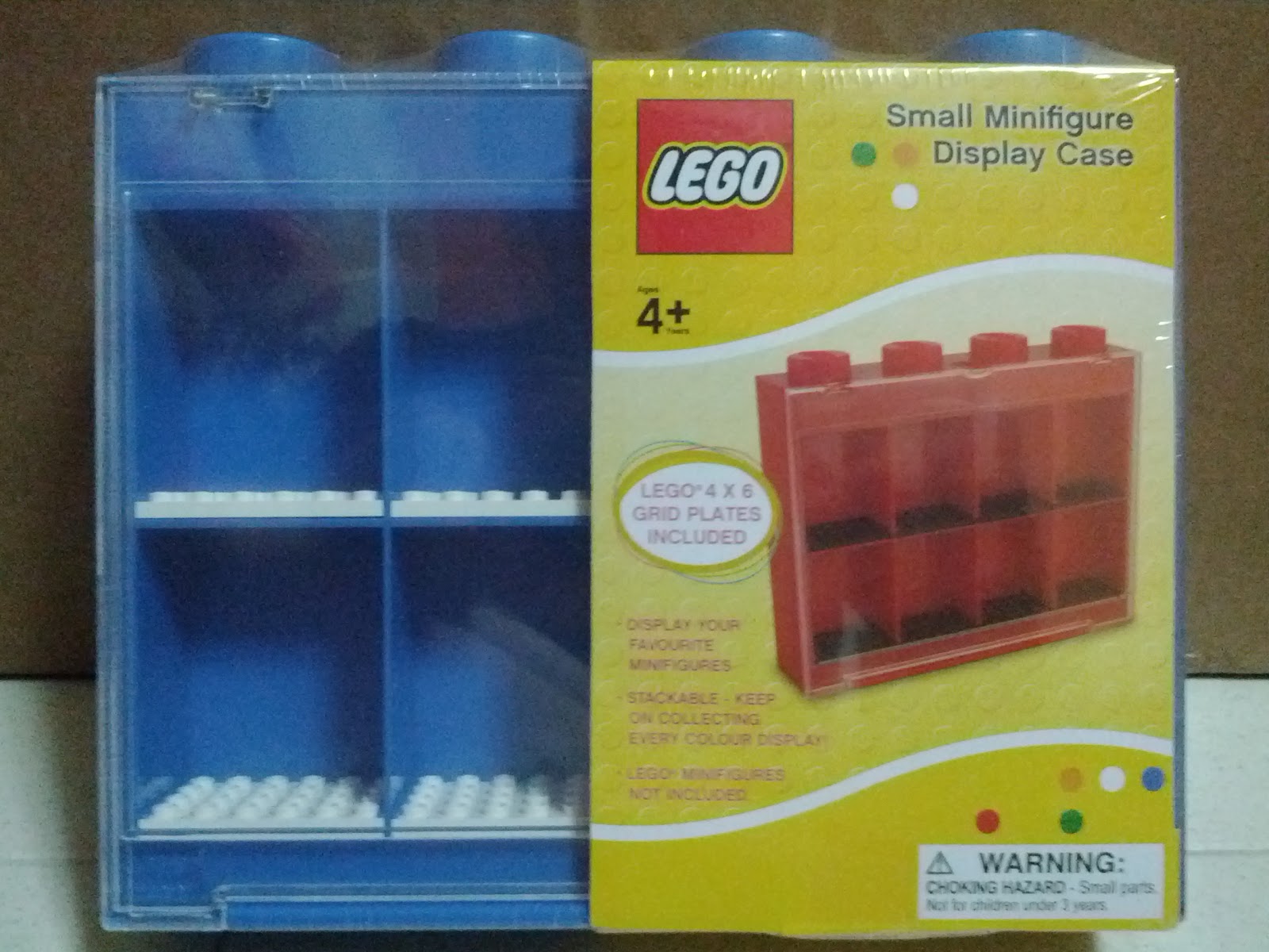 single minifigure display case