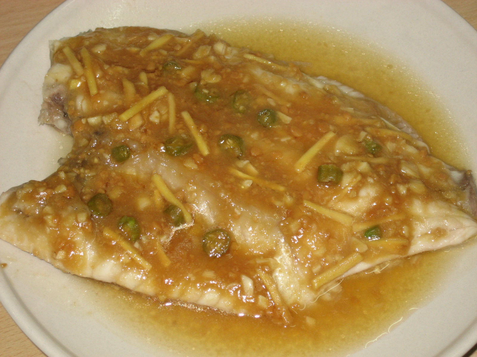 Belly Good Cooking Steamed Red Tilapia With Hot And Sour Plum Sauce