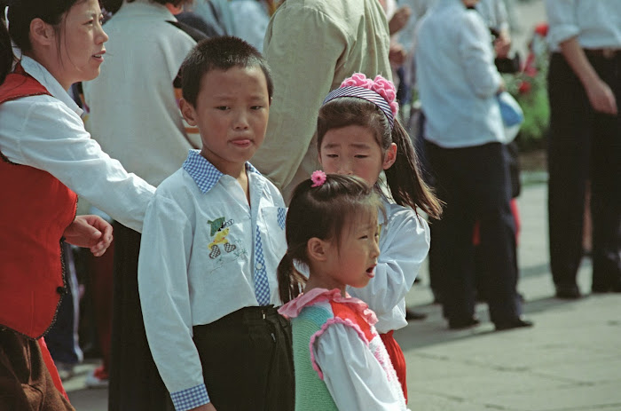 Pékin, Beijing, Tian Anmen, © L. Gigout, 1990