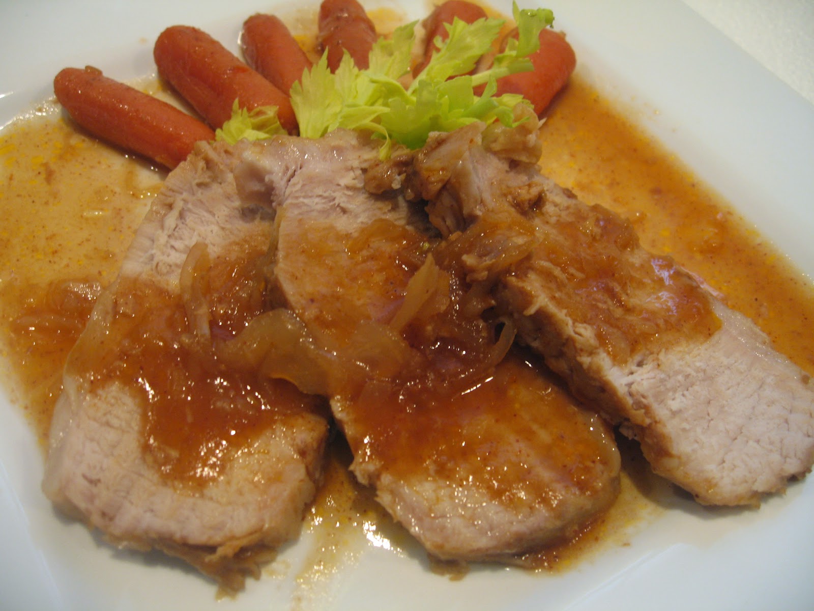 Lulu Cooks and Tells Slow Cooker Pork Tenderloin in Sauerkraut