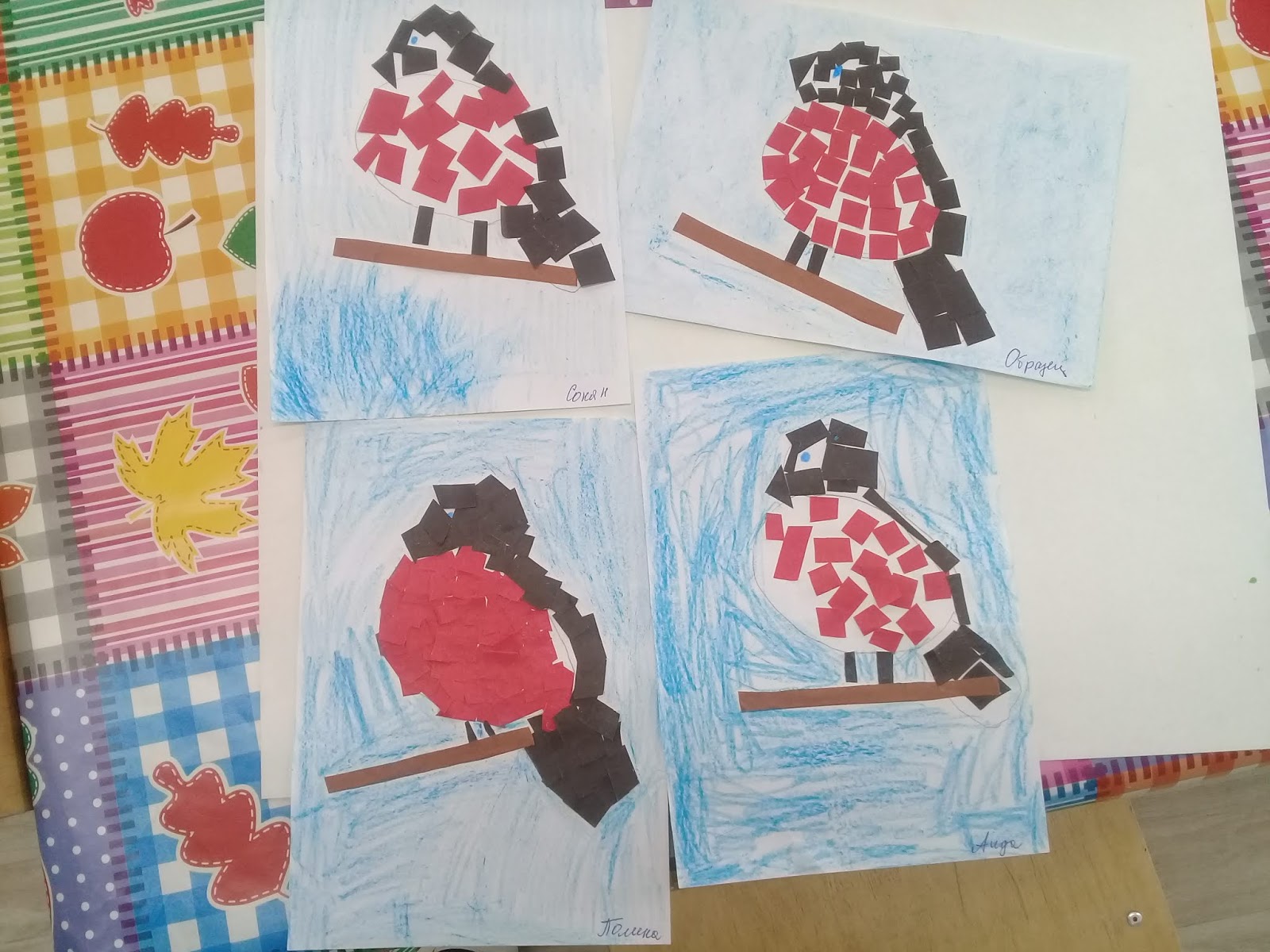 аппликация снегирь из кусочков бумаги. рваная аппликация из цветной бумаги. обрывная аппликация снегирь. аппликация мозайка зимующие птицы. обрывная аппликация снегирь.