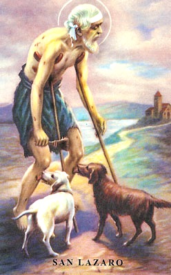 San Lázaro Dbujo de San Lázaro en la vejez