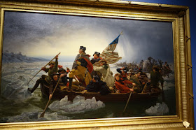 Winona Minnesota Marine Art Museum painting George Washington Delaware