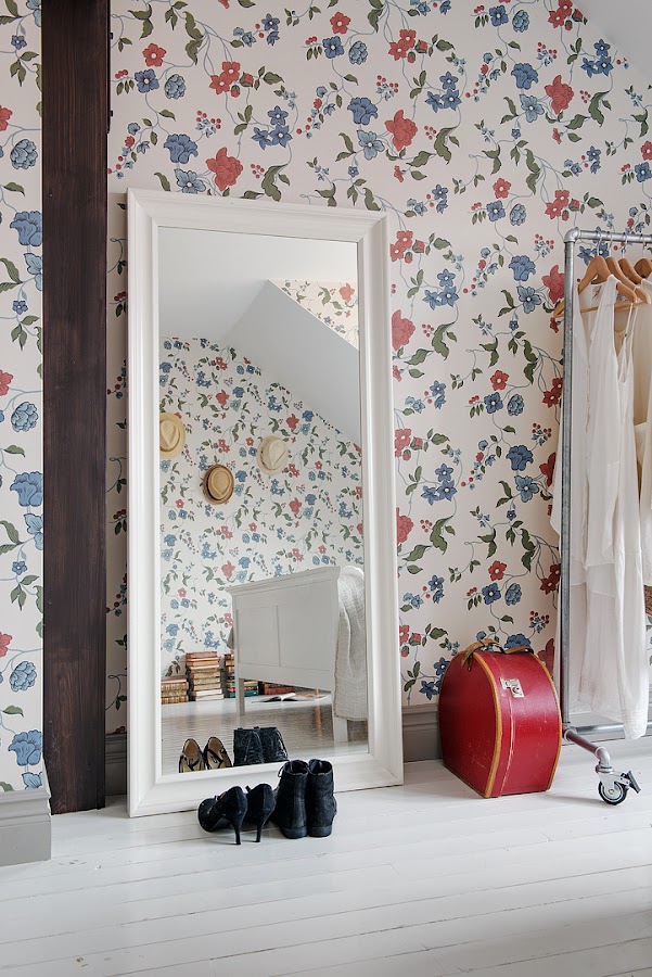 Elegante papel pintado