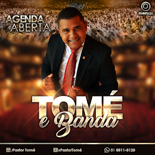 Cartaz de Agenda Pastor Pastor Tomé E Banda