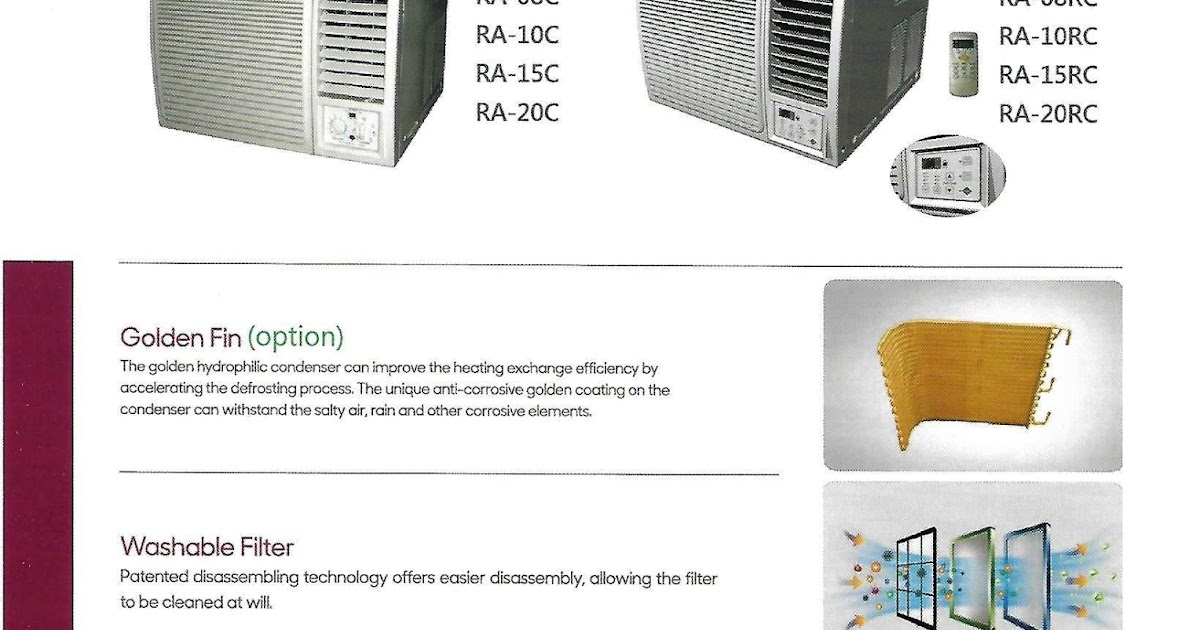 FROST WINDOW TYPE AIR CONDITIONER