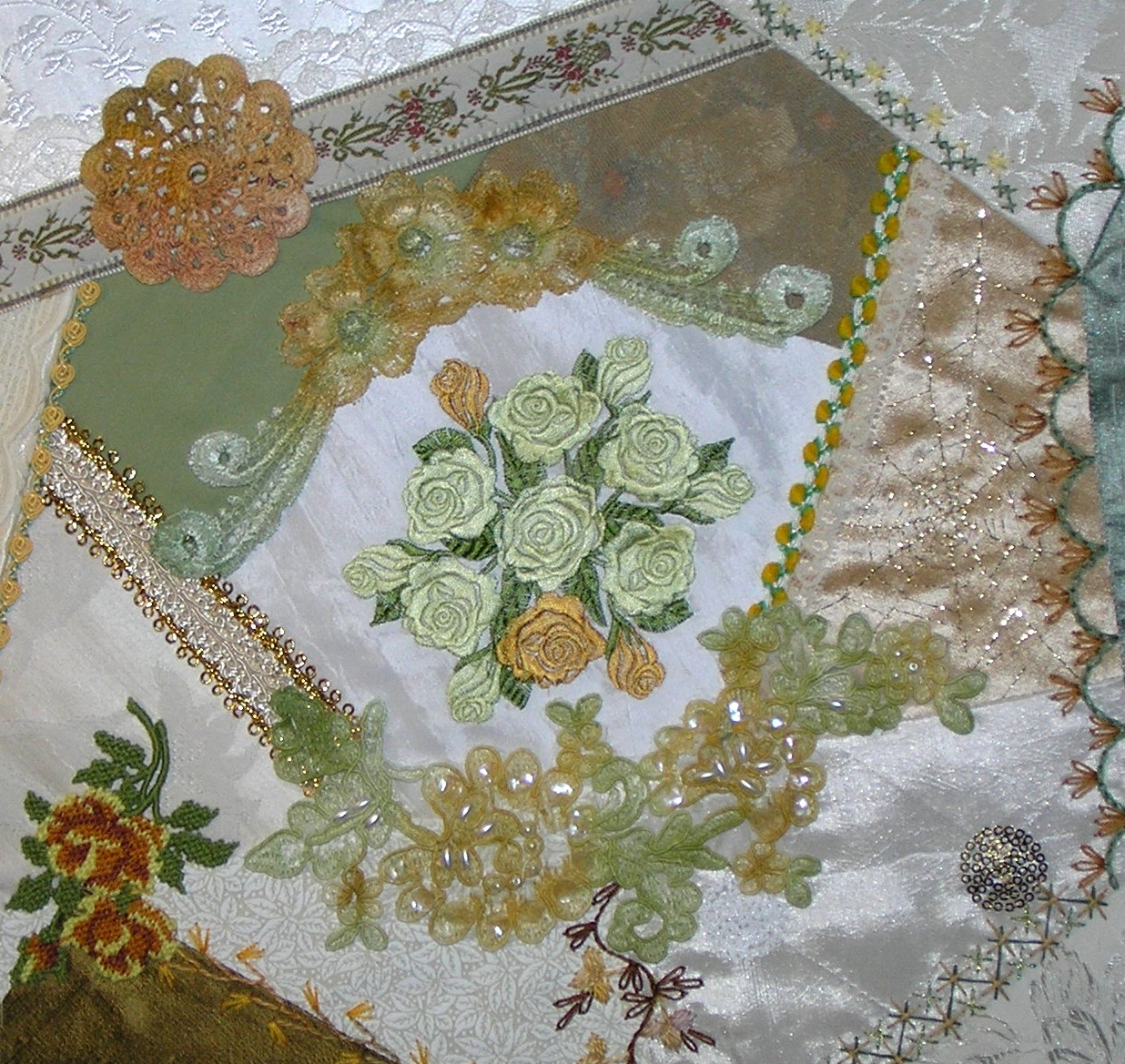 Kitty And Me Designs Online Crazy Quilt Classes