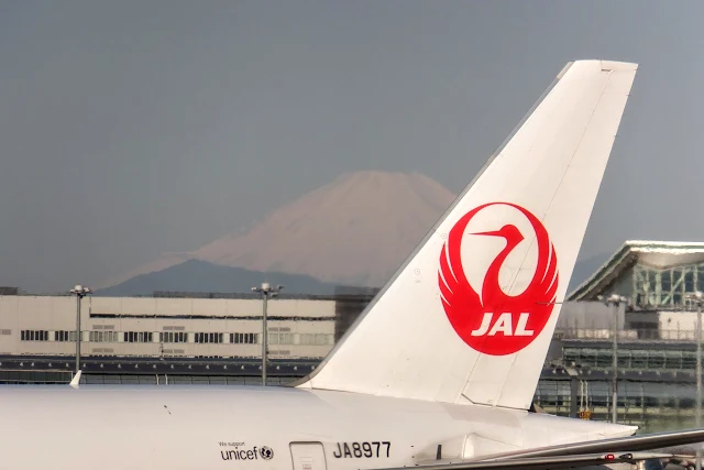 JAL鶴丸ロゴ　JAL logo