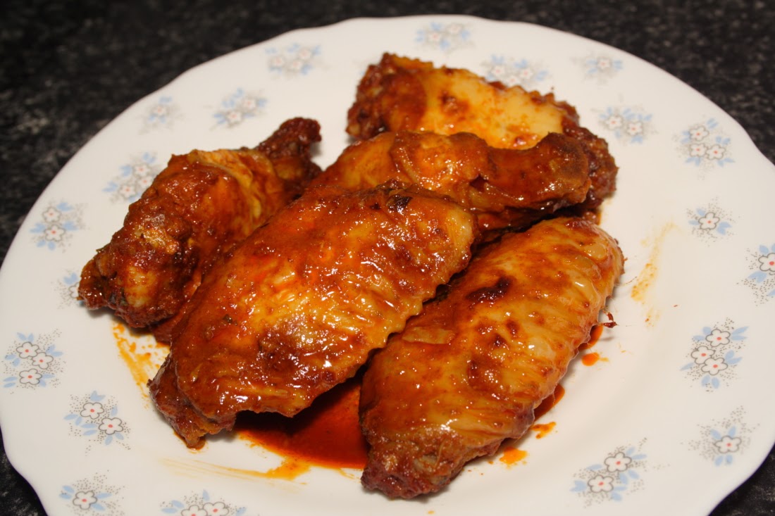 Alitas de pollo adobadas al horno – Más que postres