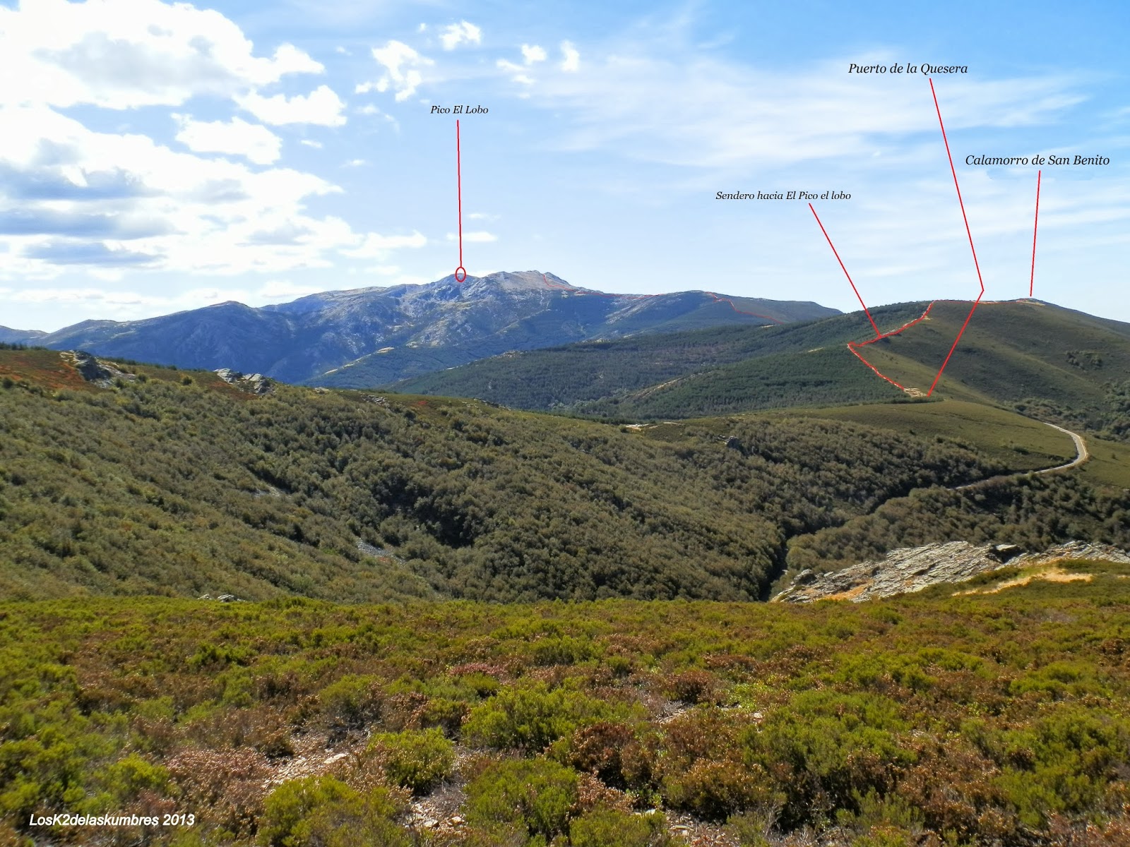Pico La Buitrera Puerto de la Quesera