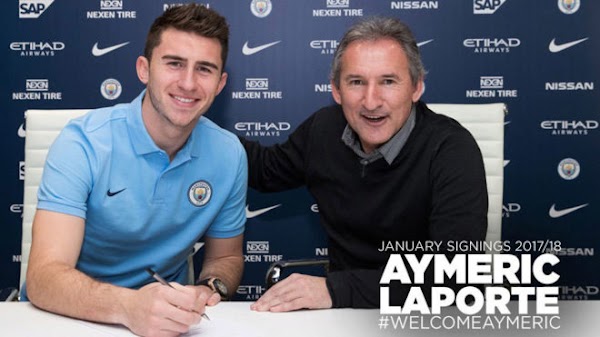Oficial: Athletic, Laporte al Manchester City por 65 kilos Oficial: Athletic, Laporte al Manchester City por 65 kilos