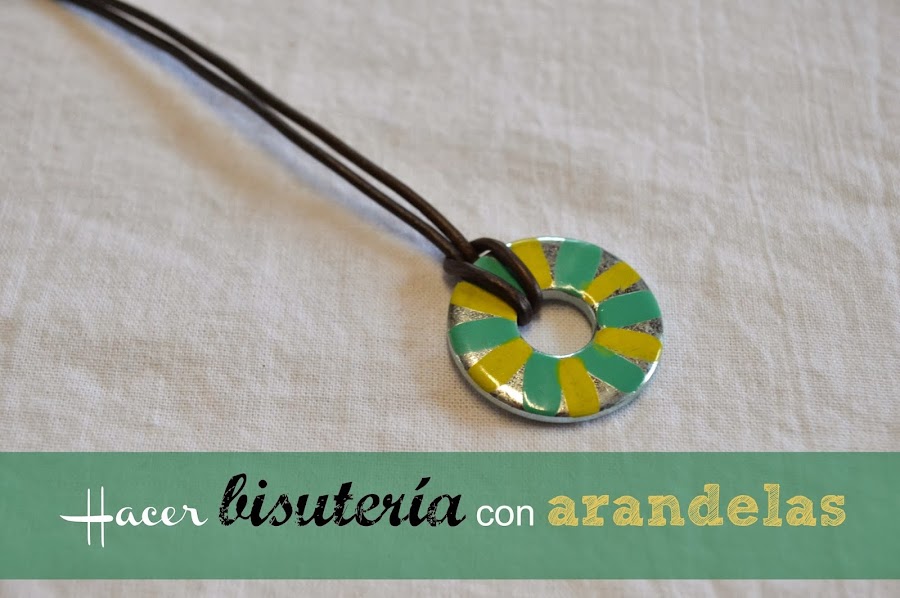 bisuteria con arandeles
