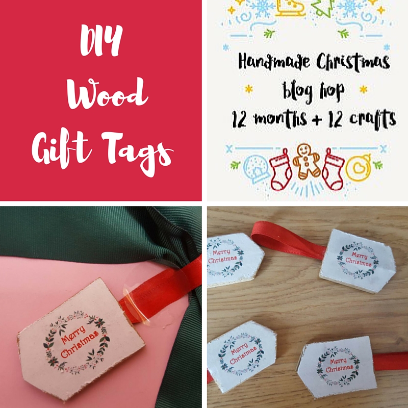 DIY scrap wood gift tags