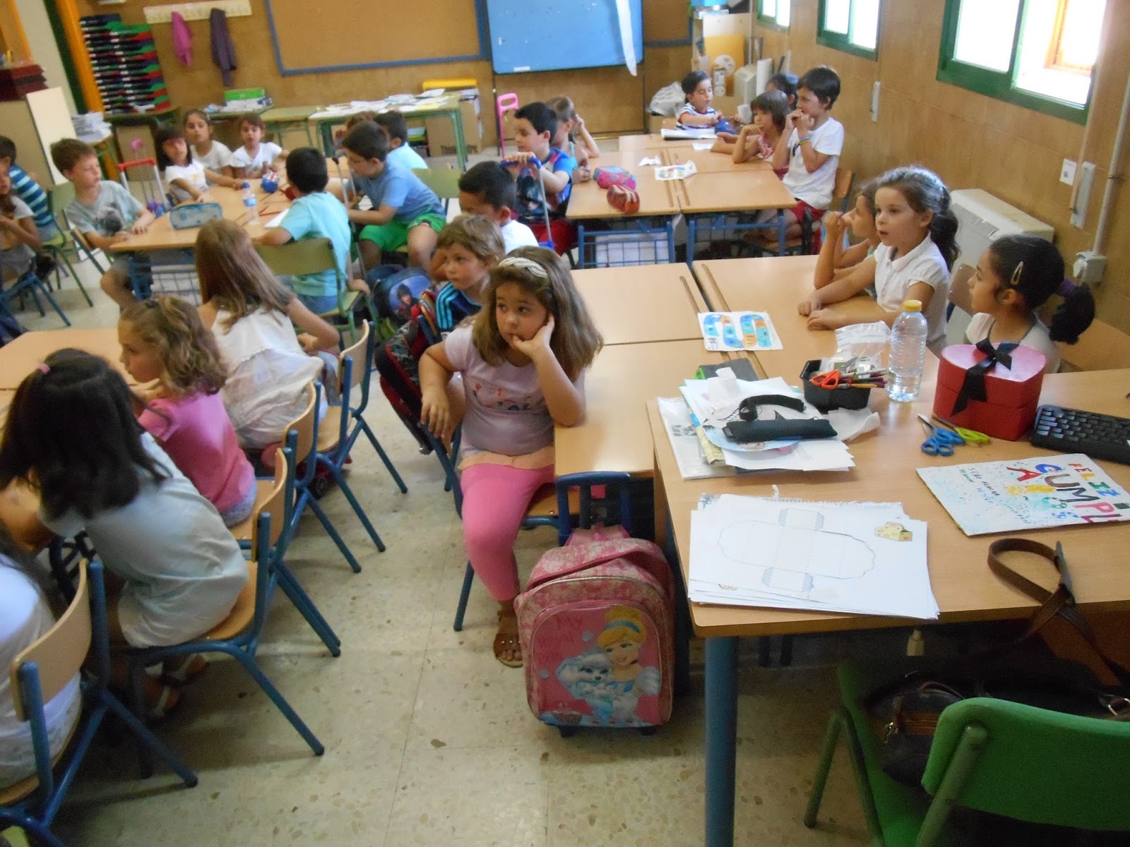 Me acerco a Primaria: Una clase con los niños de primero