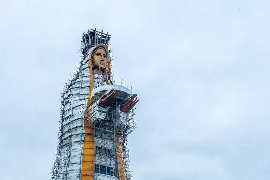 Tourist Attractions in Batangas Statue of Virgin Mary at Montemaria