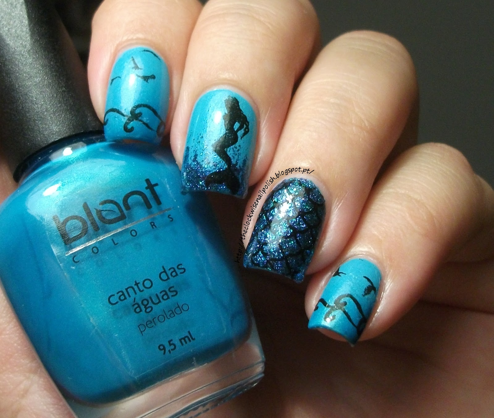 The Clockwise Nail Polish: China Glaze What Are You Waiting For & Ocean ...