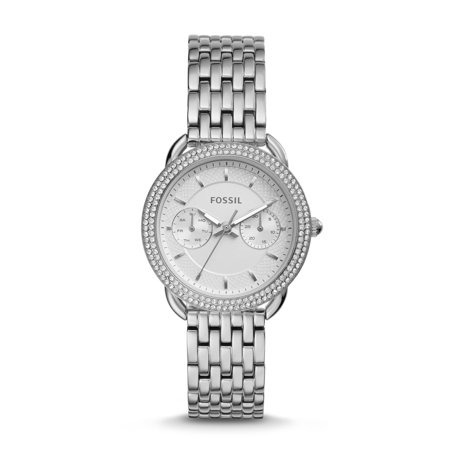 fossil watch iced out