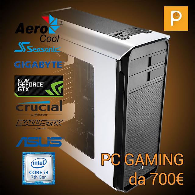 PC Gaming da 700€ – Gennaio 2017 PC Gaming da 700€ – Gennaio 2017