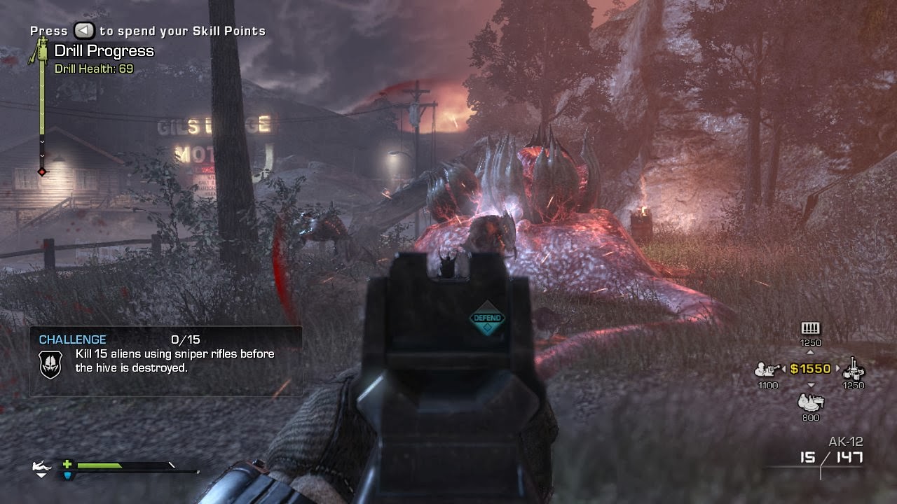 Speedy Freaks Call of Duty Ghosts Extinction mode 100 screenshots