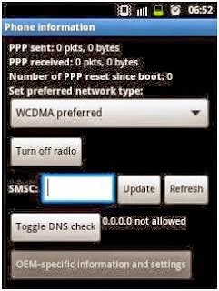 Sinyal 3G Android Menjadi HSDPA