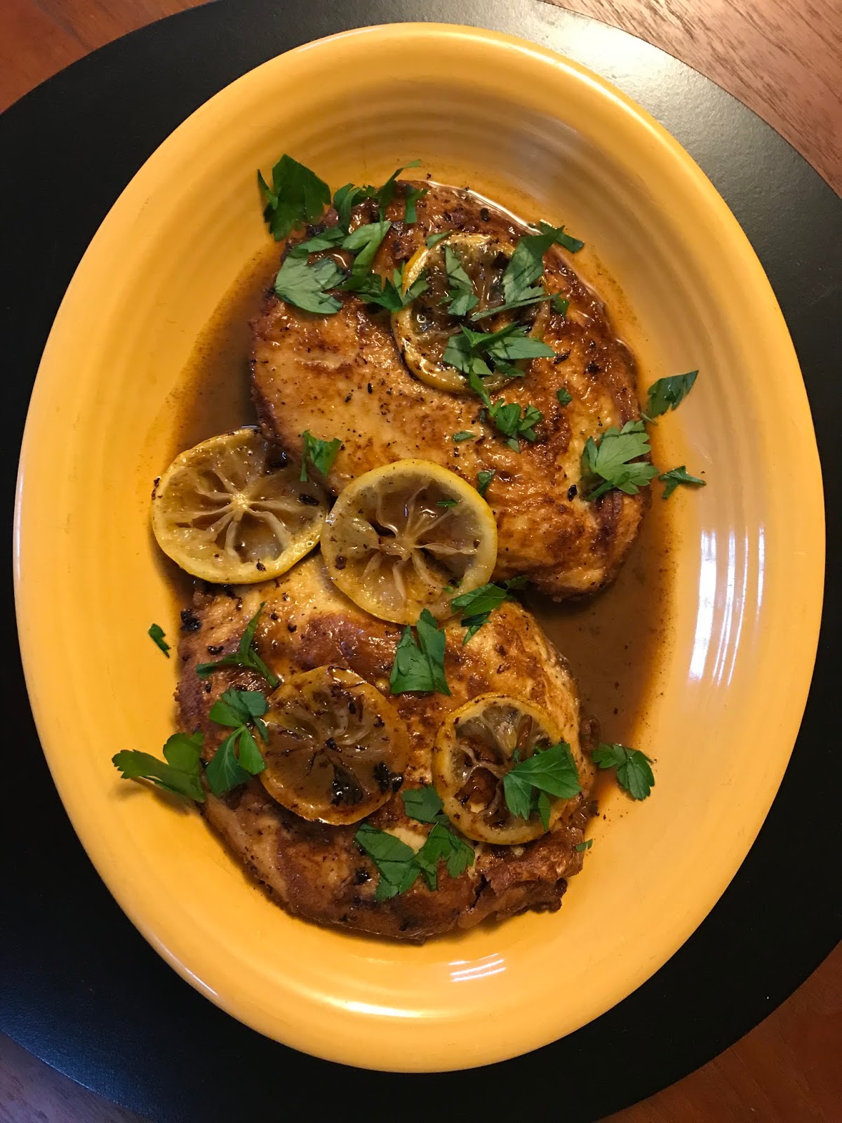 Little Wren Kitchen Chicken Francese from the NYT Cooking Column