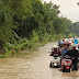 Hujan Deras Guyur Grobogan Sebabkan Tanggul Sungai Jajar di Karangrayung Jebol