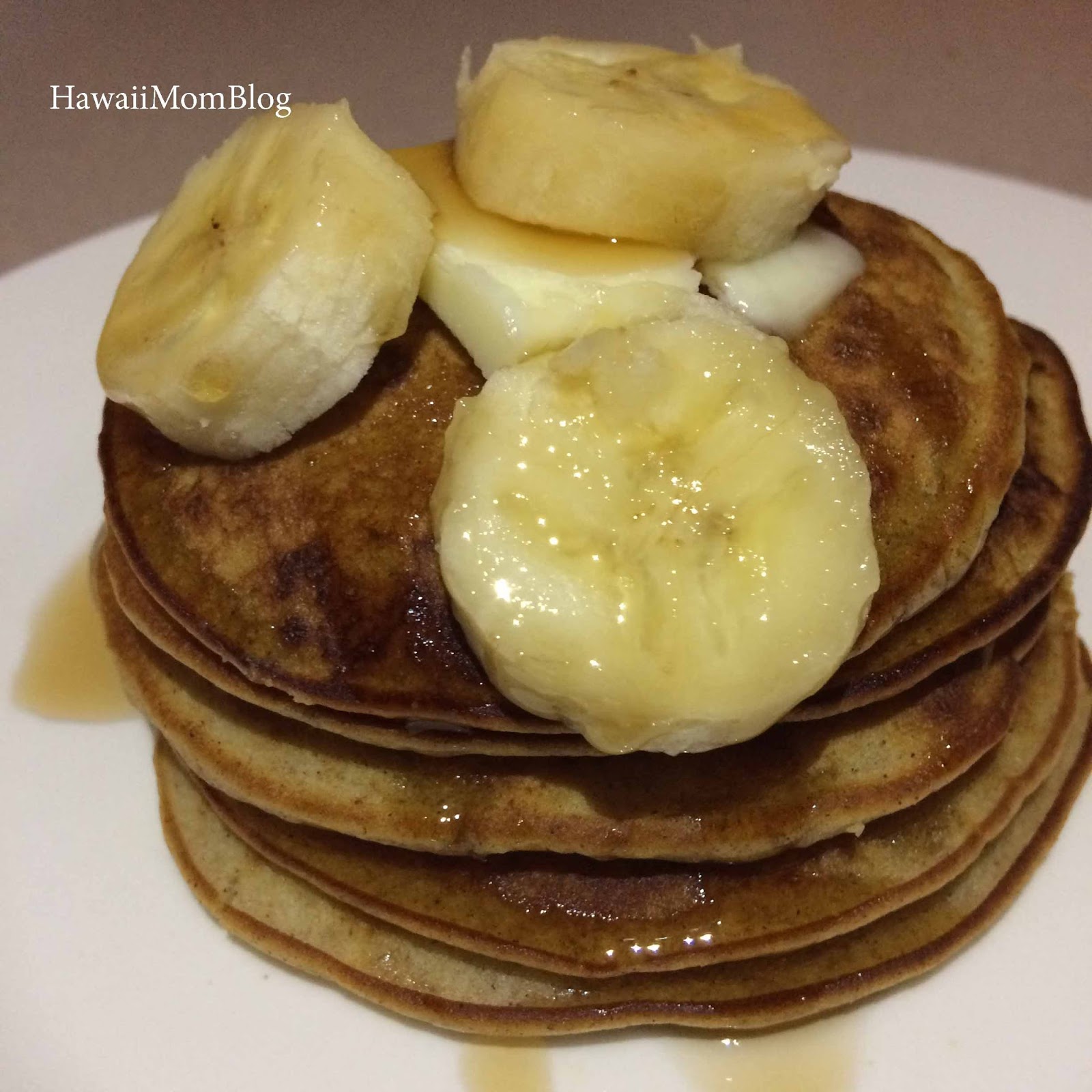 Hawaii Mom Blog Cinnamon Honey Pancakes