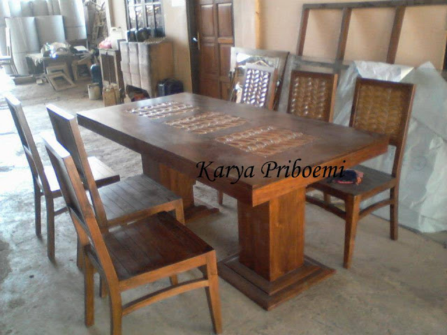 Meja Makan Minimalis Kayu Jati Meja Makan Minimalis Kayu Jati