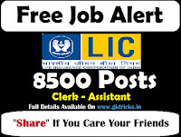 lic clerk 8500 lic clerk jobs