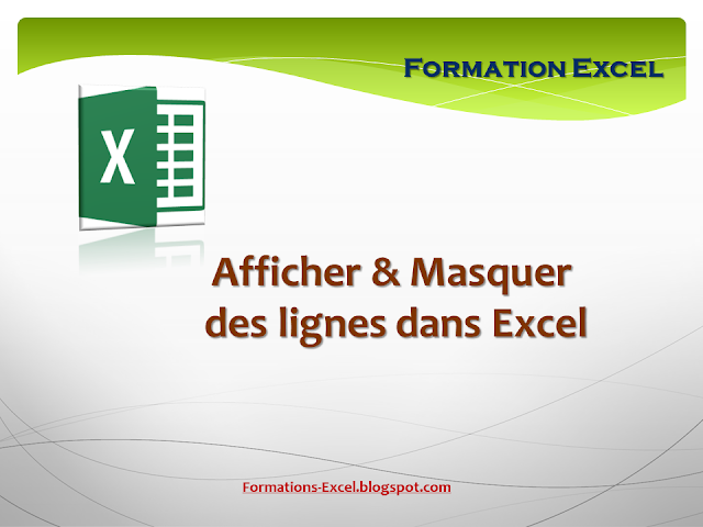 Afficher et masquer des lignes dans Excel