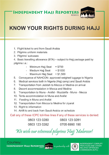 Civil society seeks partnership with ICPC on pilgrims hajj refunds