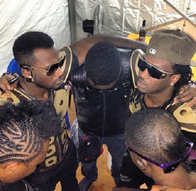 psquare praying congo concert
