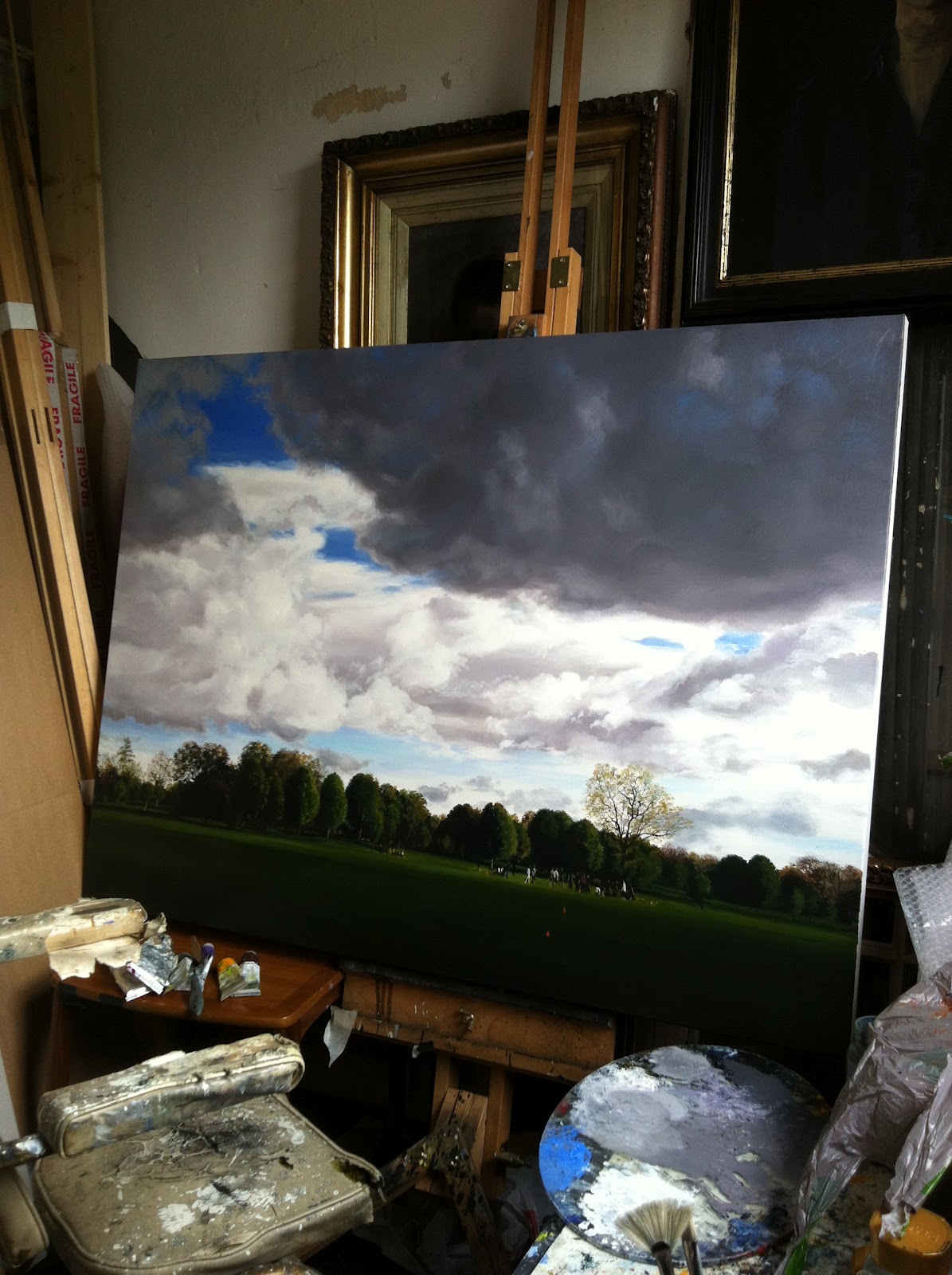 hackney chateau Wet Canvas