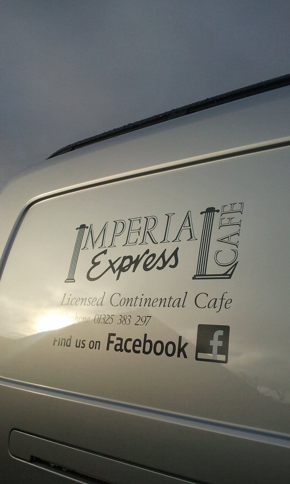 The Green I Signs Blog Find the Imperial Express cafe Darlington on