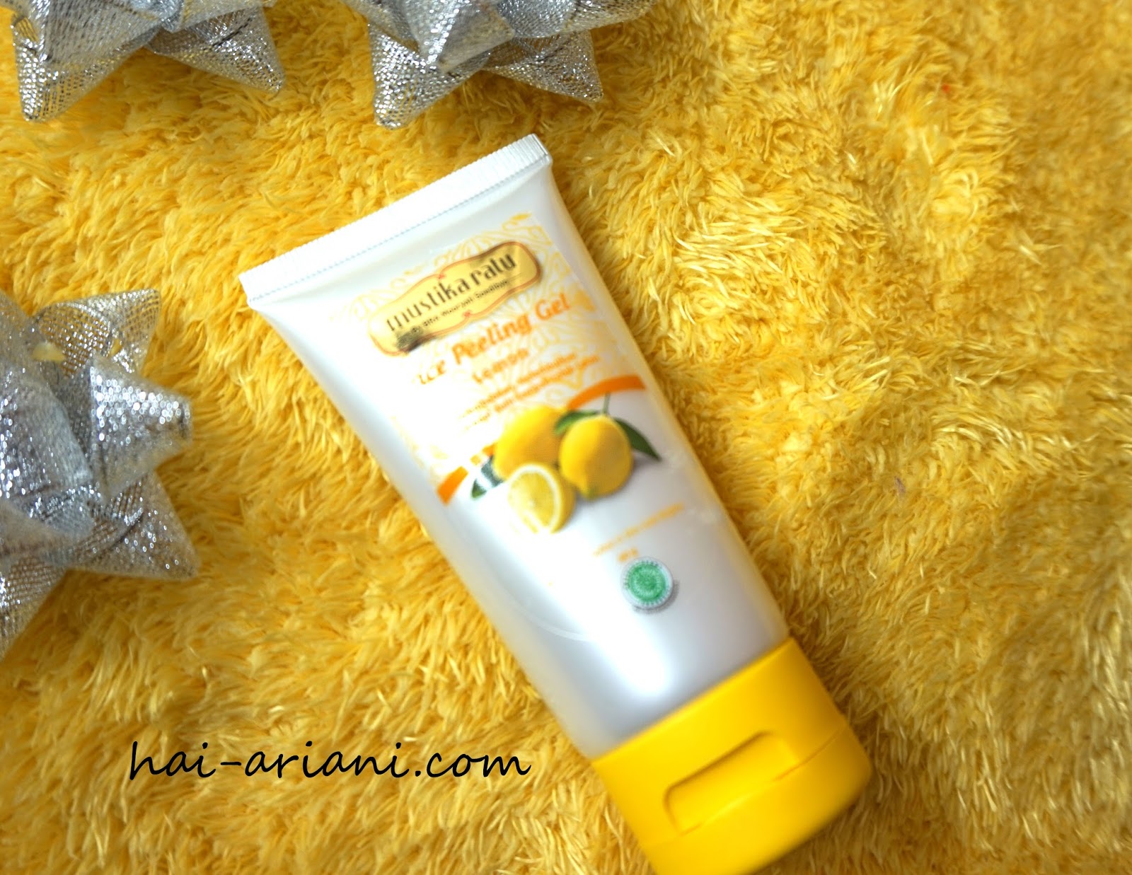 Hai Ariani Indonesian Beauty Blogger MUSTIKA RATU FACE PEELING GEL