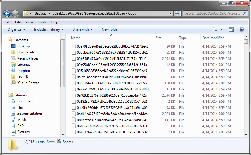 John Ramshur Retreiving all your iPhone Files (including voice mail)